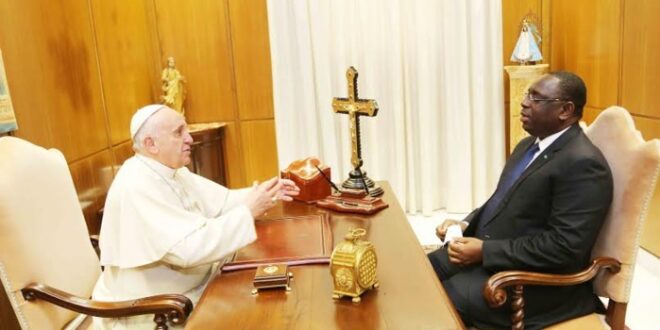 Prix Sheikh Zayed: Macky Sall reçu par le Pape François à Rome
