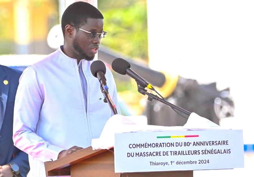 Massacre de Thiaroye : Le President Bassirou Diomaye Faye annonce cinq (5) mesures de réappropriation de l&rsquo;histoire des tirailleurs