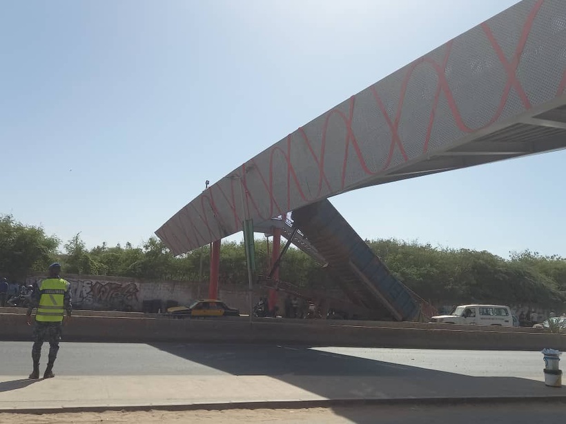 Yoff : Le chauffeur de camion, qui avait percuté la passerelle, placé sous mandat de dépôt