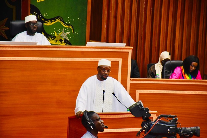 DPG: « le projet de loi abrogeant la loi d&rsquo;amnistie sera soumis aux députés » (Ousmane Sonko)