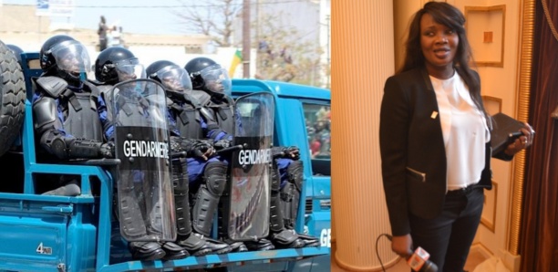 Médias 7TV : La gendarmerie fait une descente dans les locaux du média de Maimouna Ndour Faye