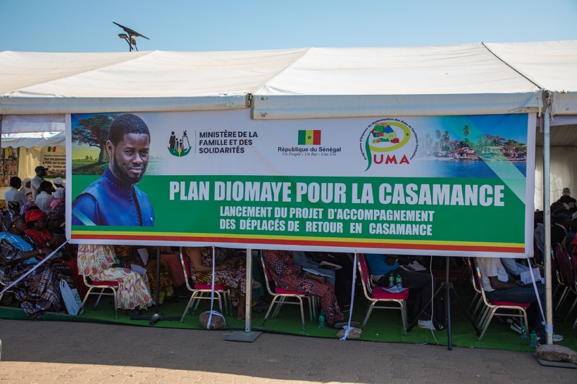 Casamance : L&rsquo;État accompagne le retour des déplacés avec un soutien matériel et infrastructurel