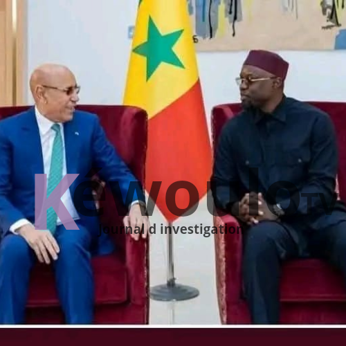 Ousmane Sonko en Mauritanie : Coopération énergétique au cœur des discussions