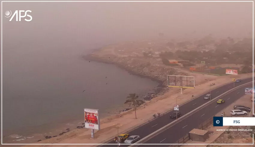 Météo: Couche de poussière persistante jusqu’à jeudi au Sénégal, selon l’ANACIM