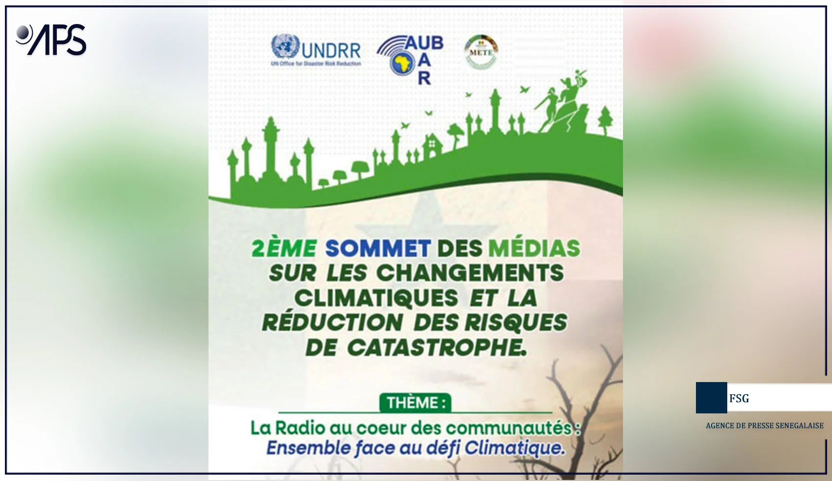 Sommet des médias sur le climat à Dakar : La radio, fer de lance de l’action