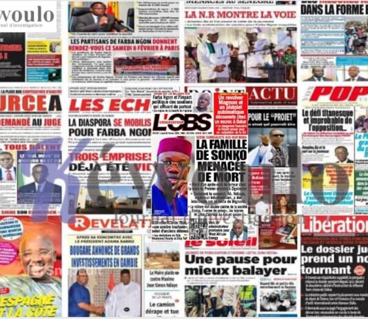 Revue presse Sénégal : Entre rigueur budgétaire et colère sociale