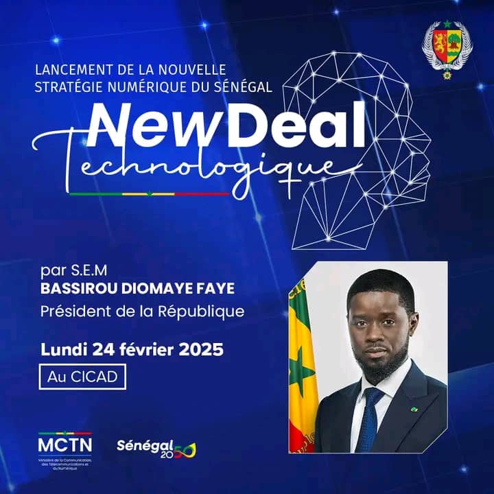 New Deal Technologique  : Un nouveau cap pour la souveraineté numérique du Sénégal