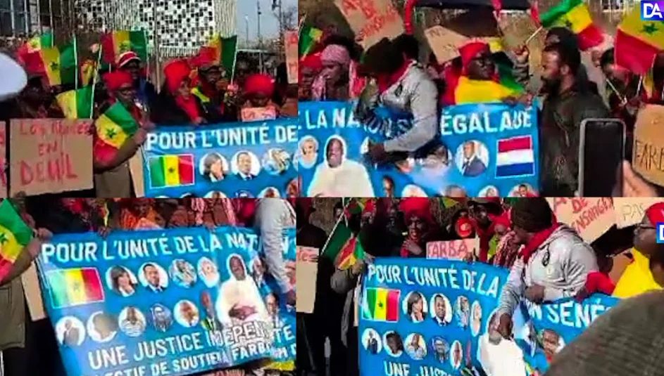 Affaire Farba Ngom:  Des manifestants envahissent la CPI à la Haye
