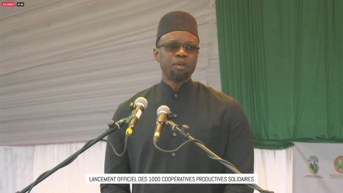 Koumpentoum : Le Premier ministre Ousmane Sonko lance les coopératives productives solidaires