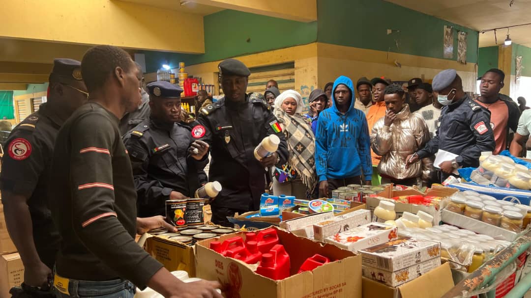 Dakar : Coup de filet contre la vente de produits périmés au marché Petersen