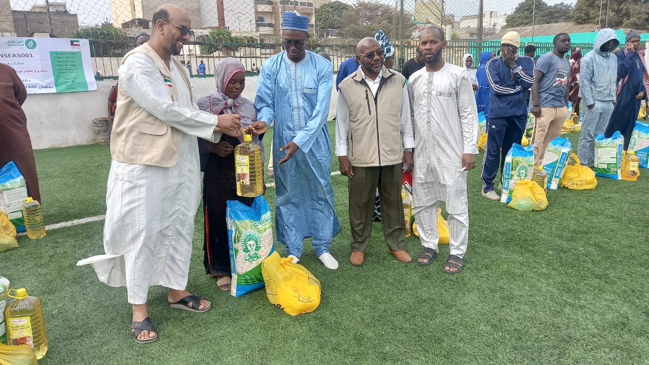 Société : Des kits alimentaires offerts à plus de 700 ménages vulnérables de Dakar