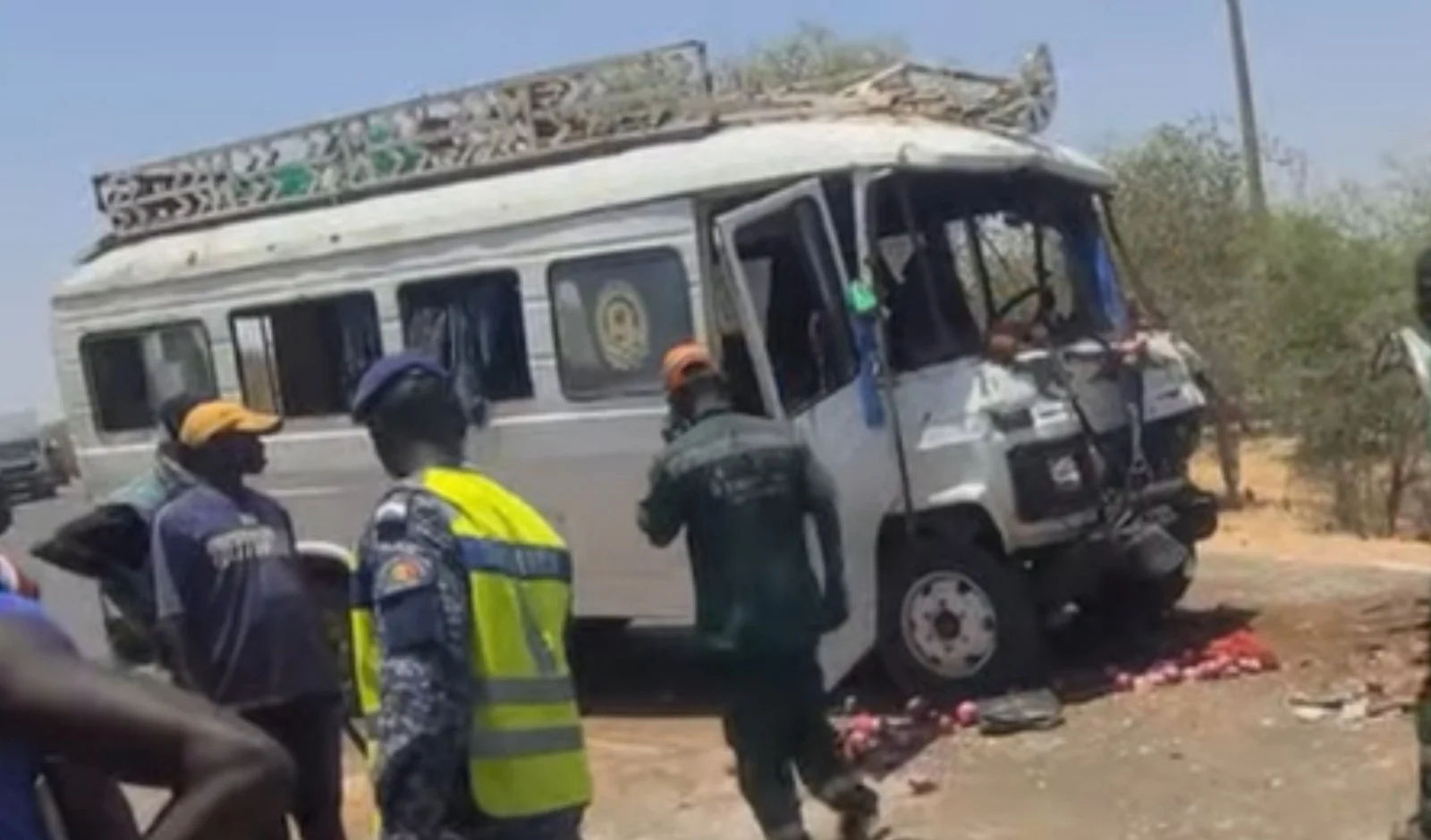 Mbacké : Un accident entre un camion-citerne et un Ndiaga Ndiaye fait 28 blessés, dont 11 graves