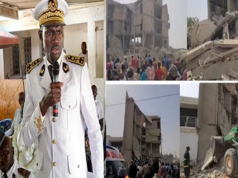 Effondrement d&rsquo;un immeuble à Touba : « L&rsquo;entrepreneur est le même que celui impliqué dans le drame de Ngor » (Préfet)