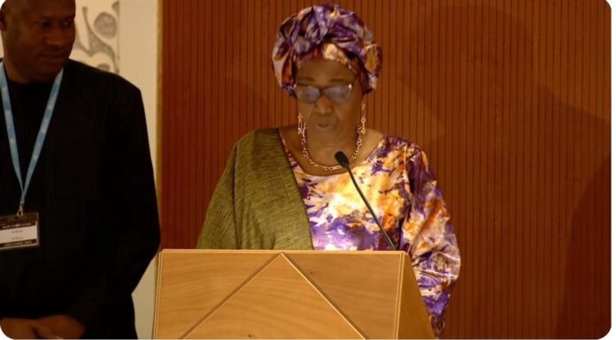 Eva Marie Coll Seck honorée par l'OMS le 20 Mai 2025