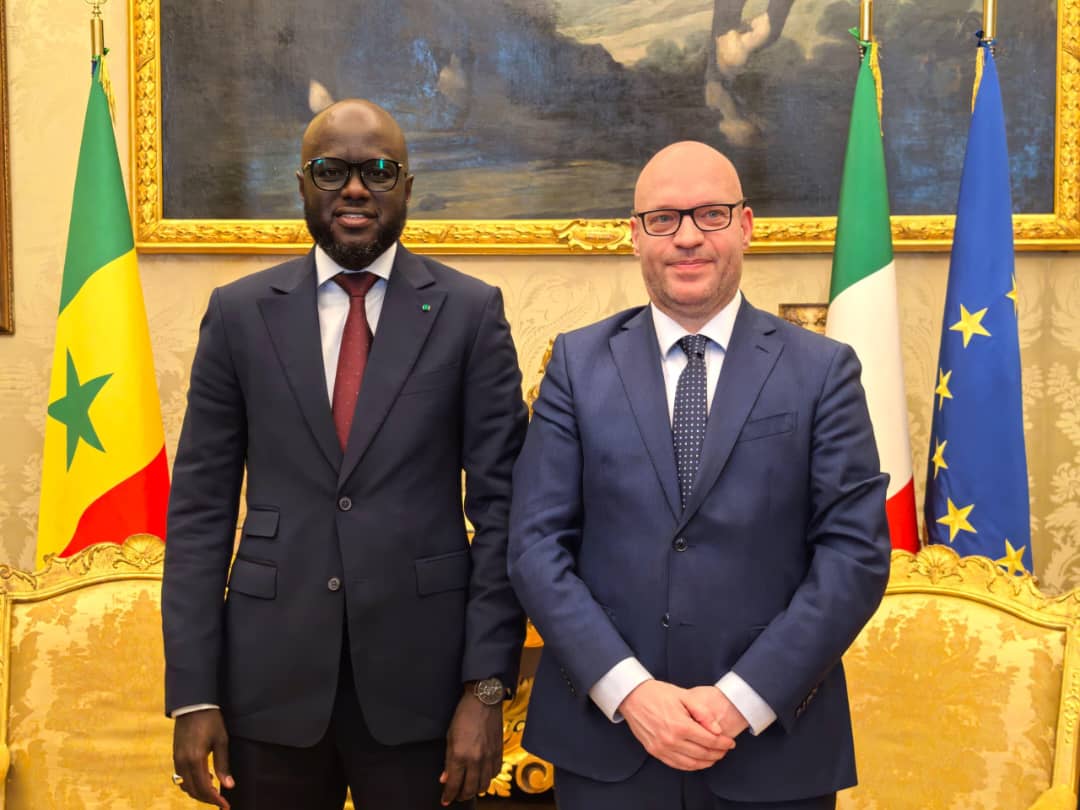 Visite officielle à Rome du Président de l’Assemblée nationale du Sénégal, Monsieur El Malick Ndiaye