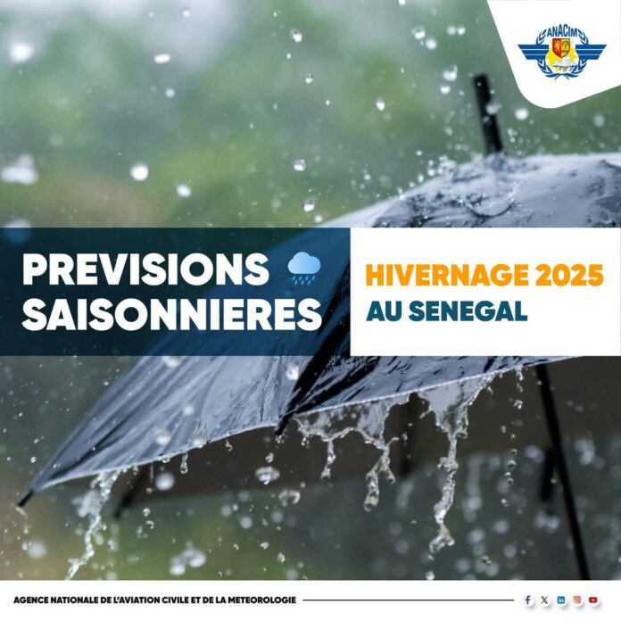 Météo : des pluies attendues dans plusieurs régions du Sénégal dans les prochaines 24 heures