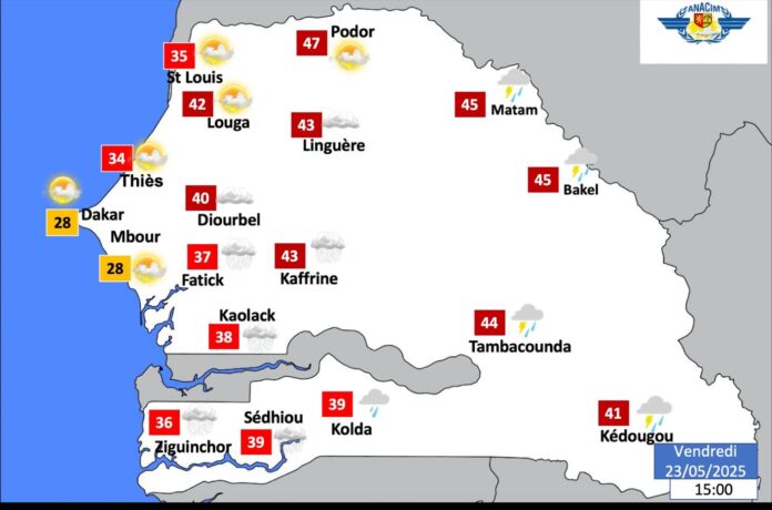 Météo : Des pluies attendues sur le territoire national