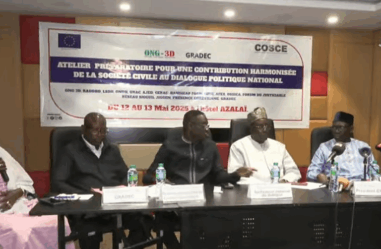 Dialogue national : la société civile impose sa vision