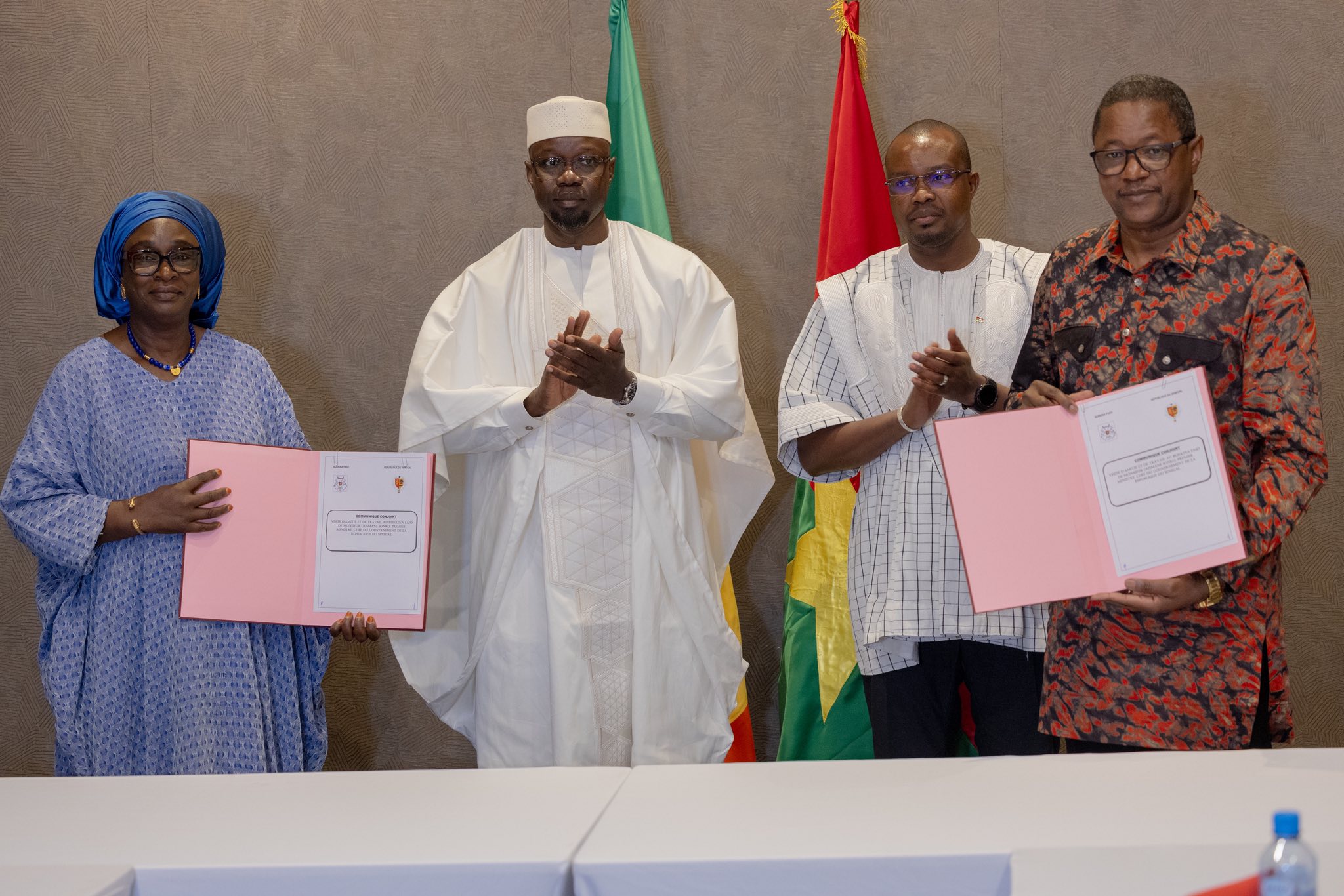Sénégal – Burkina Faso : Ousmane Sonko et Jean Emmanuel Ouédraogo renforcent la coopération bilatérale