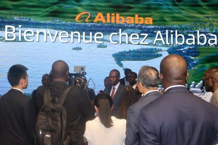 Visite officielle en Chine : Le Premier ministre Ousmane Sonko se rendu chez Alibaba à Hangzhou