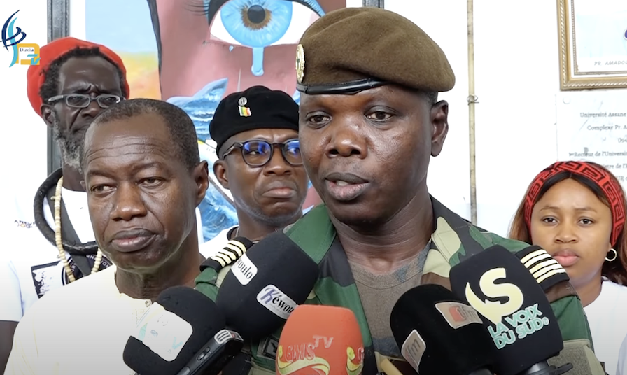 Ziguinchor : Le colonel Yayakh Diop quitte la zone militaire n°5, après 2 ans de service