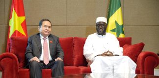 Visite officielle : le Président de l’Assemblée nationale du Vietnam accueilli à Dakar
