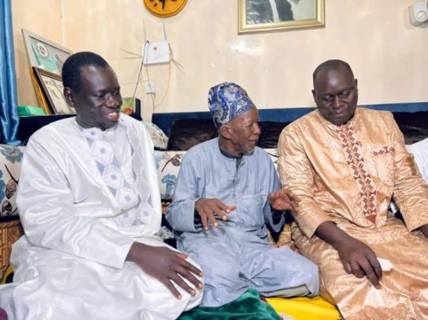 Kaolack : Le préfet et le maire Serigne Mboup scellent la paix devant le Khalife de Médina Baye