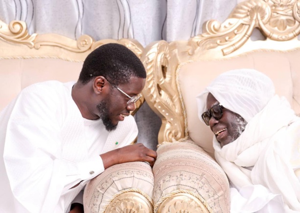 Touba : Ce que Bassirou Diomaye Faye a dit au Khalife Mountakha