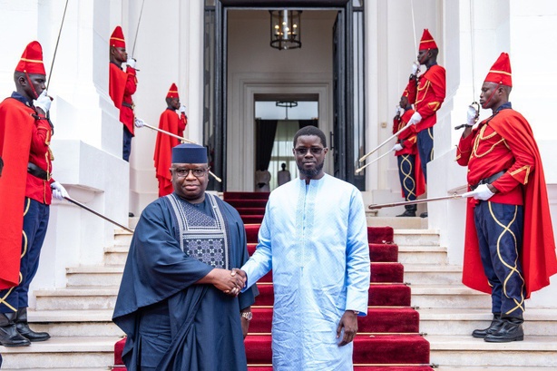 Diplomatie: Le président Bassirou Diomaye Faye a reçu son homologue sierra-léonais Julius Maada Bio