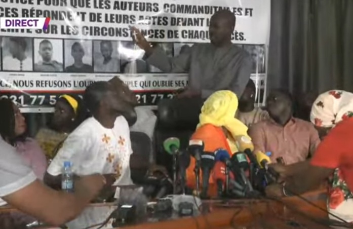 « Politisation du combat »: Un ex détenu sème le trouble à la conférence de presse de « Justice pour nos Martyrs »