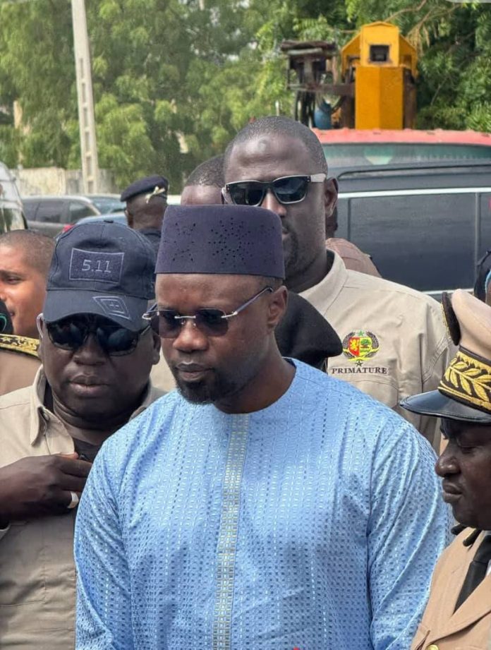 Touba : Ousmane Sonko inaugure de nouveaux ouvrages hydrauliques à quelques jours du Grand Magal