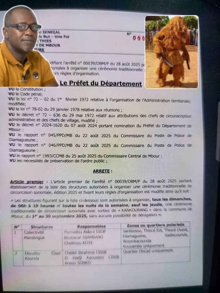 Déclaration citoyenne pour la reconnaissance institutionnelle du Kankourang et la souveraineté culturelle mandingue