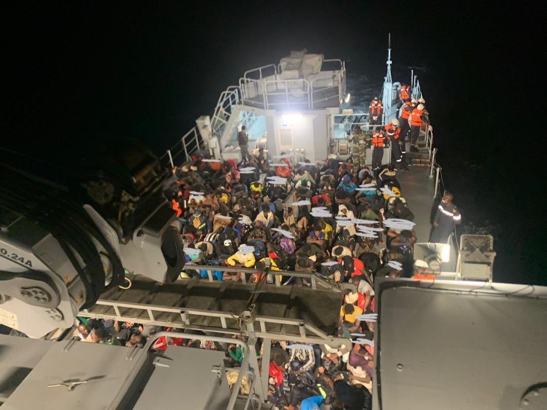 Émigration irrégulière: 282 migrants interceptés au large de Dakar par la marine nationale