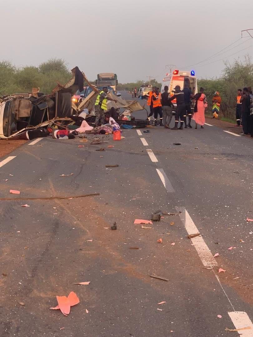 Accident sur l&rsquo;axe Linguère-Matam : cinq (05) morts et quinze blessés (15) dont huit (08) dans un état grave