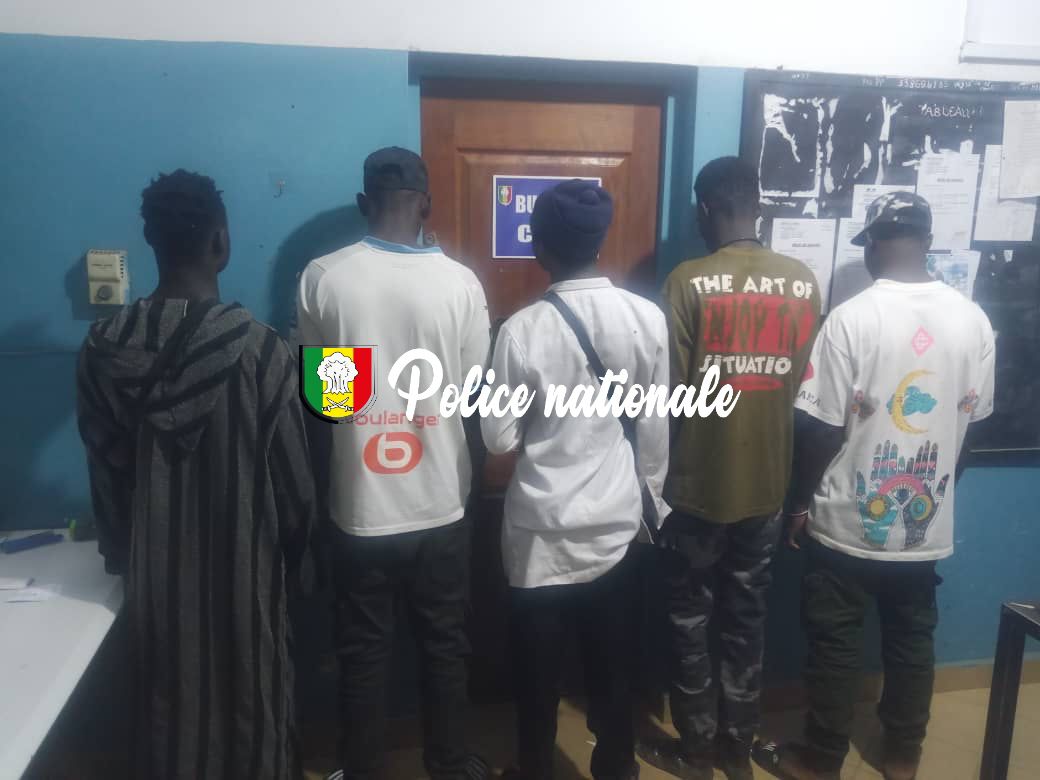 Grand Yoff : 5 individus arrêtés pour agression armée et vol