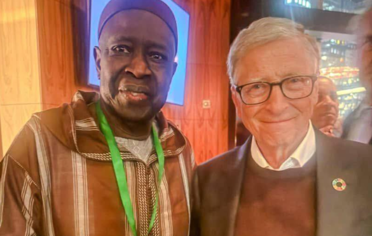 AG de l&rsquo;ONU : Rencontre entre Serigne Mansour Sy Djamil et Bill Gates