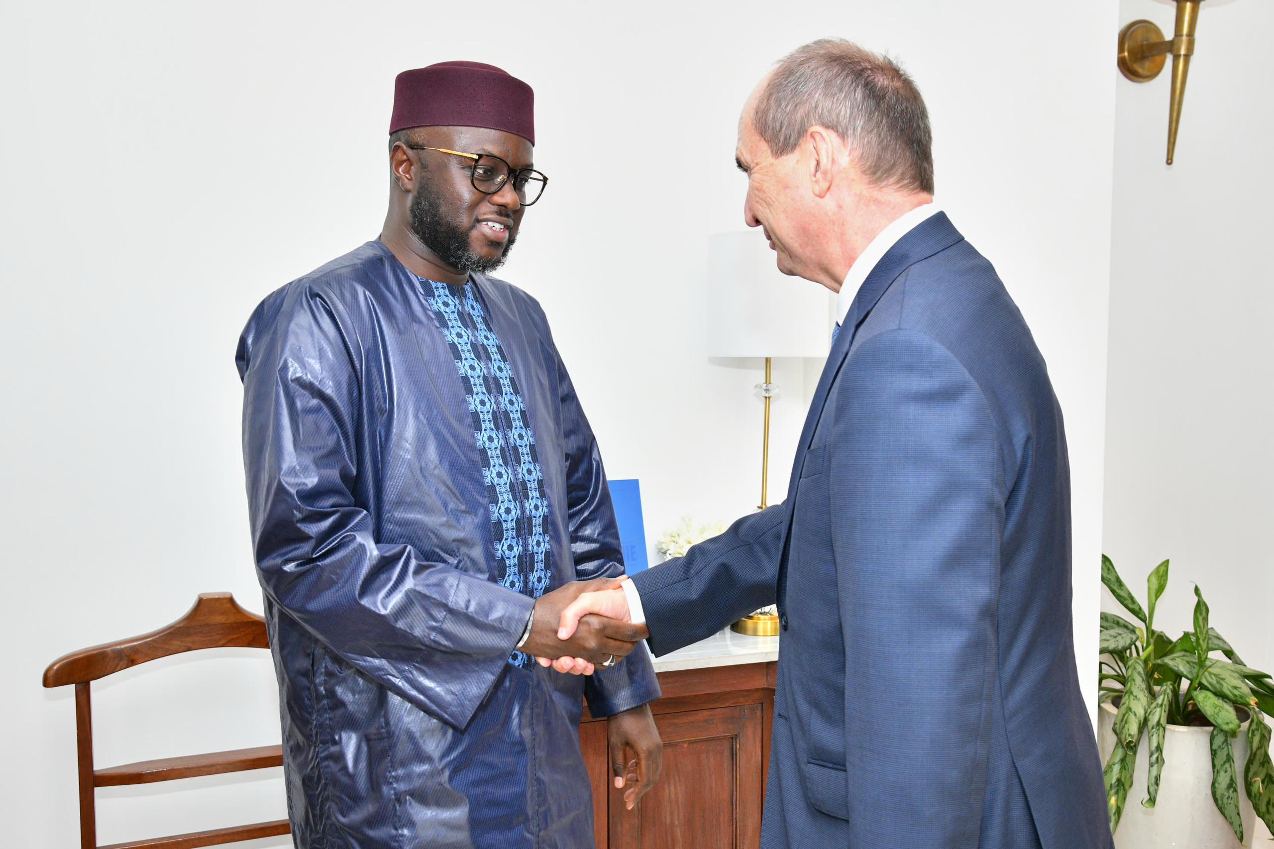 Coopération parlementaire : L’ambassadeur de Russie au Sénégal, Dmitry Kourakov reçu en audience par El Malick Ndiaye