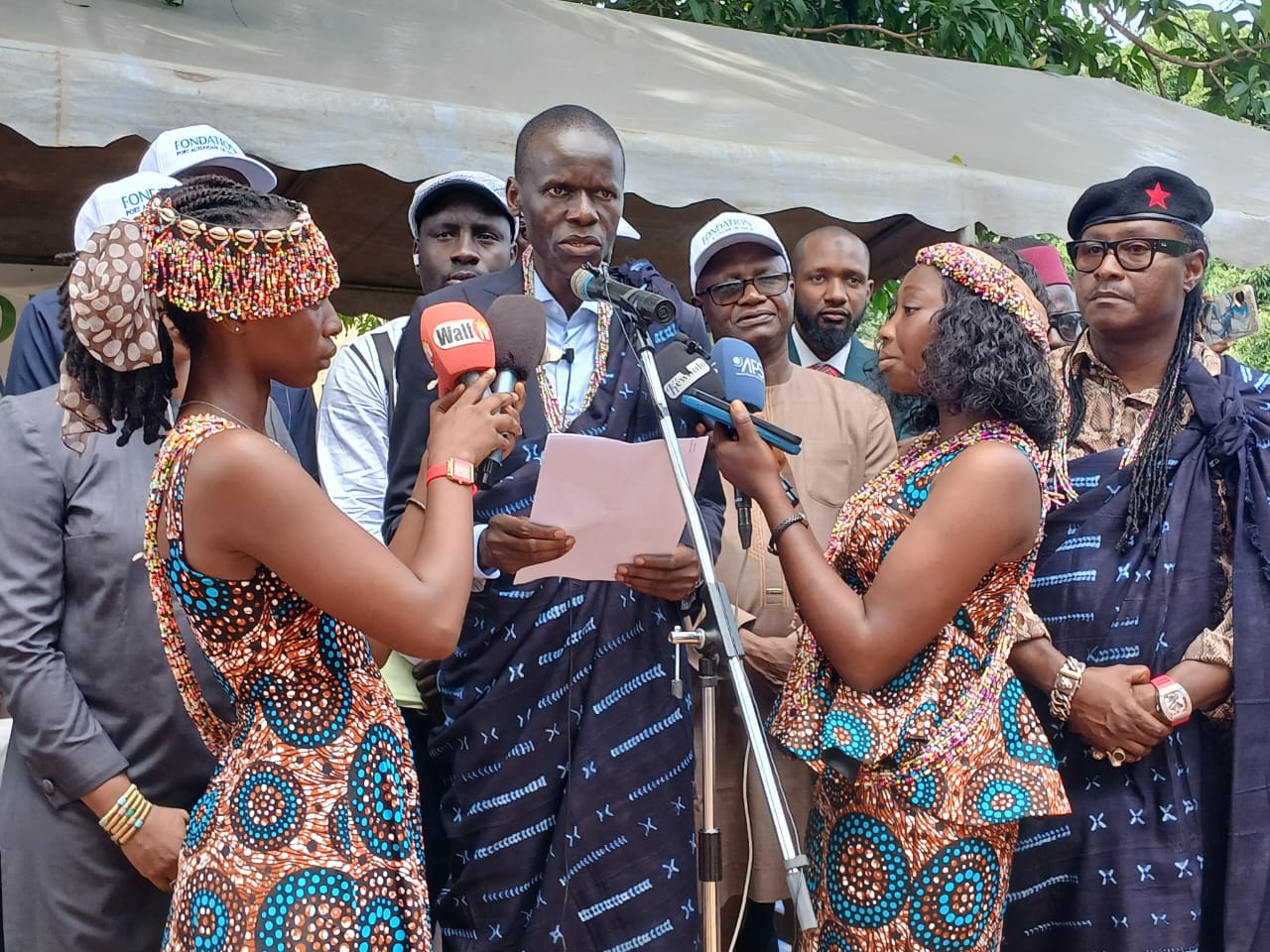 Casamance: Didier Awadi et la fondation du port autonome de Dakar réalisent un vieux rêve du village de Djinaky