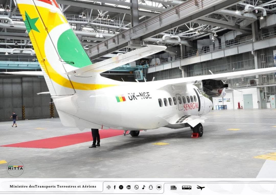 Le Sénégal reçoit son quatrième avion L410NG en République Tchèque pour moderniser sa flotte aérienne