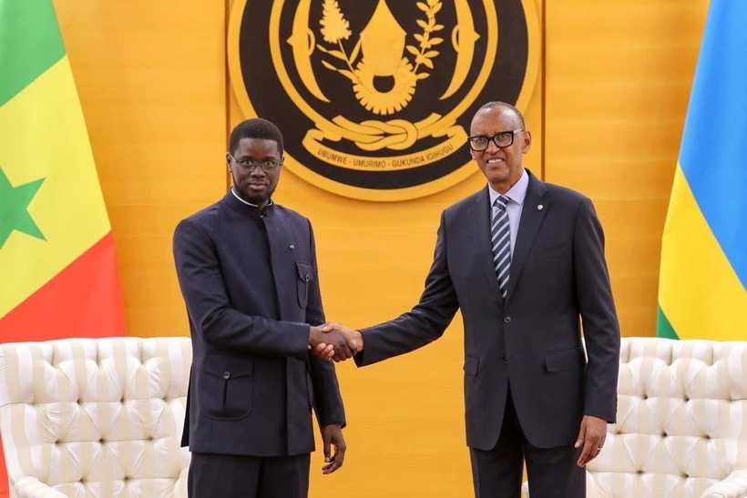 Bassirou Diomaye Faye en visite d’État au Rwanda : cinq nouveaux accords de coopération signés