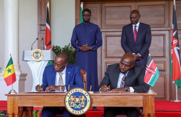 Visite Officielle du Président Bassirou Diomaye Faye au Kenya : Un Pas Majeur vers une Coopération Renforcée