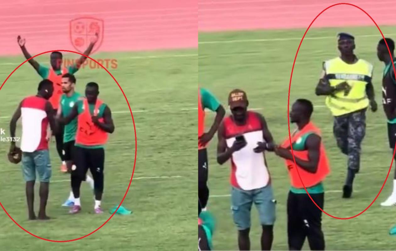 Kawtef: Un supporter se lance sur Sadio Mané et crée la réaction des es forces de l’ordre
