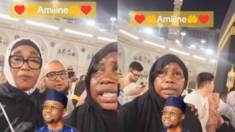 Scène émouvante: Des femmes pélerines prient pour Ousmane Sonko à la Mecque