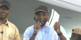 Ousmane SONKO au tera meeting du 08 Novembre 2025