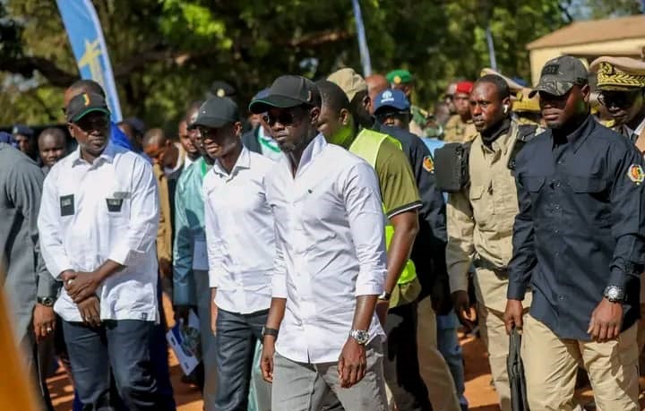 Axe Sandinieri-Tanaff-Frontière Guinée-Bissau: Le Président Diomaye lance son premier chantier routier de plus de 23 milliards