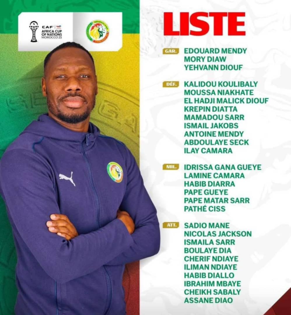 CAN 2025: La liste très attendue de Pape Thiaw est finalement tombée