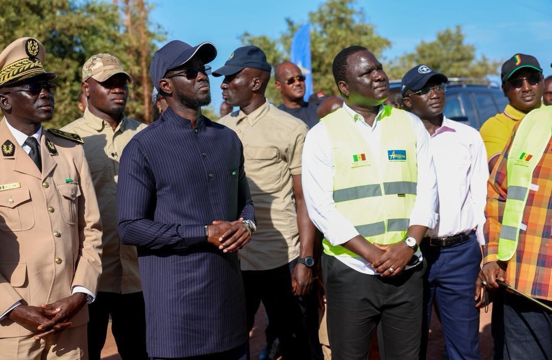 Route Cap Skirring–Ziguinchor : le Président  Diomaye Faye lance la réhabilitation pour 10 milliards FCFA