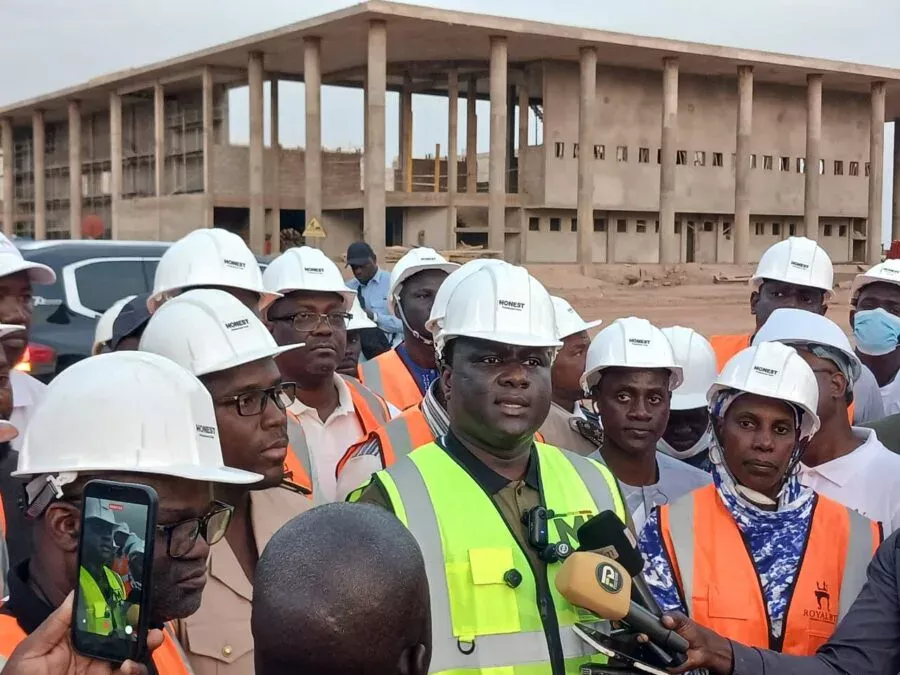 Université du Sénégal oriental :le ministre Déthié Fall exige une accélération des travaux pour une livraison impérative en octobre 2026