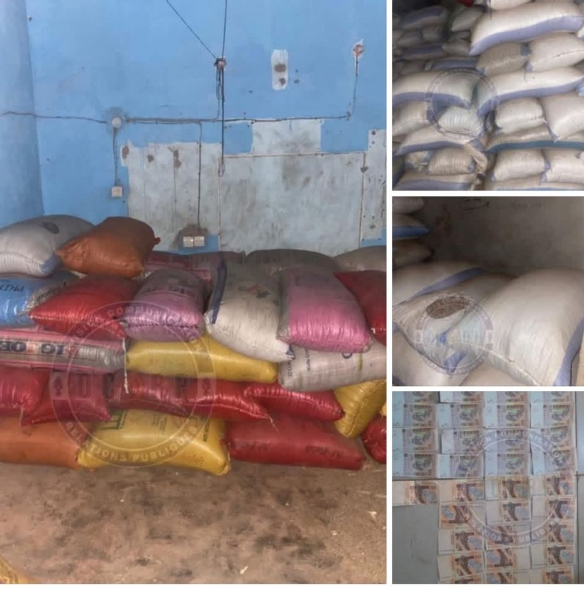 Kolda : quatre individus arrêtés, un réseau de faussaire démantelé, 10 tonnes de sacs d’arachides saisis