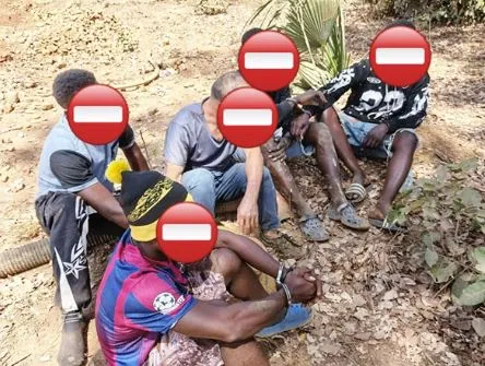 Kédougou : 5 individus arrêtés par la gendarmerie de Saraya pour…